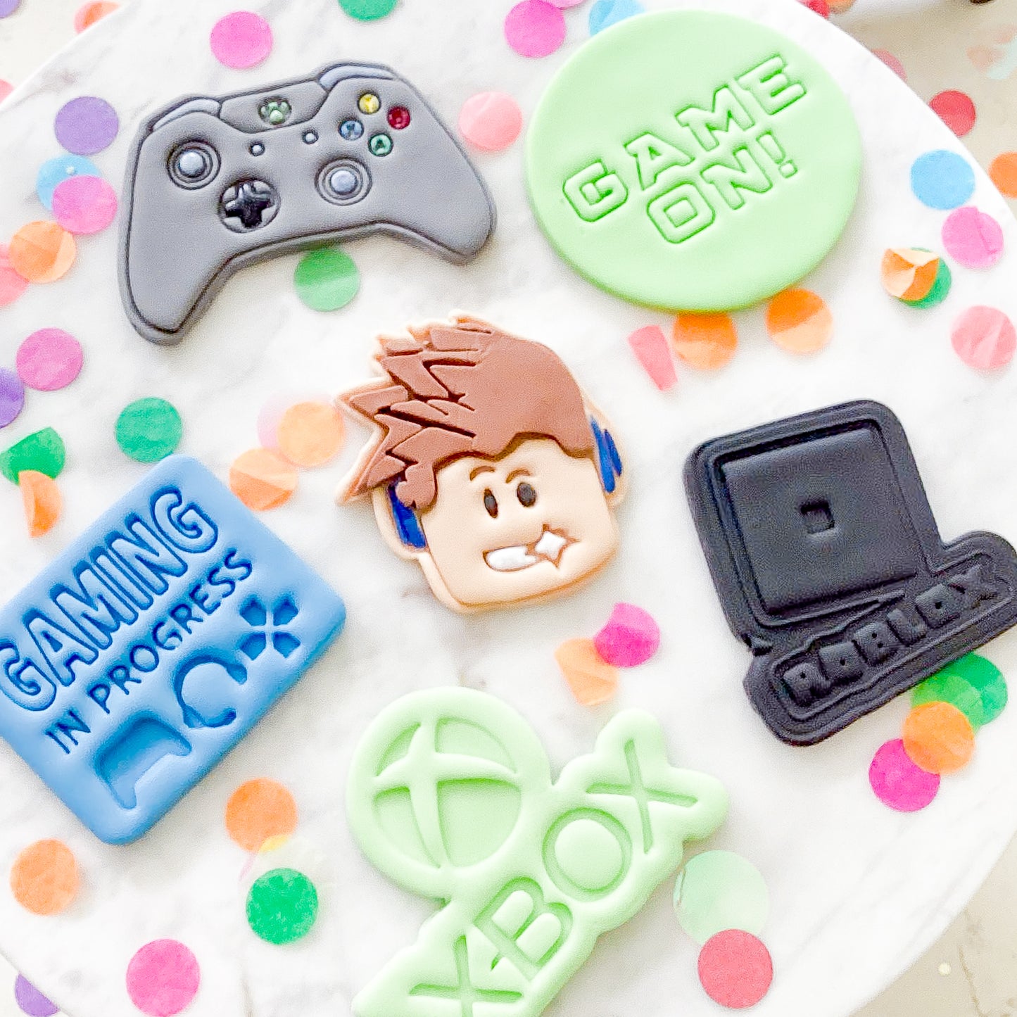 "Xbox Logo" - Cookie Cutter & Stamp