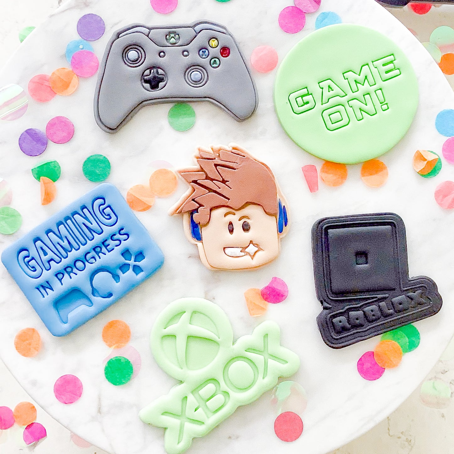 "Roblox Logo" Cookie Cutter & Stamp