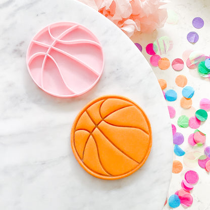 "Basketball" - Cookie Cutter & Stamp