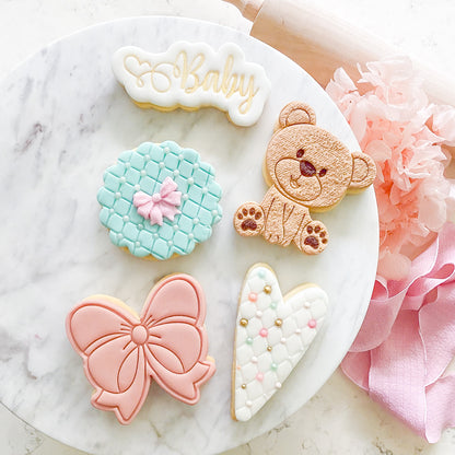 "Bow #2" - Cookie Cutter & Stamp
