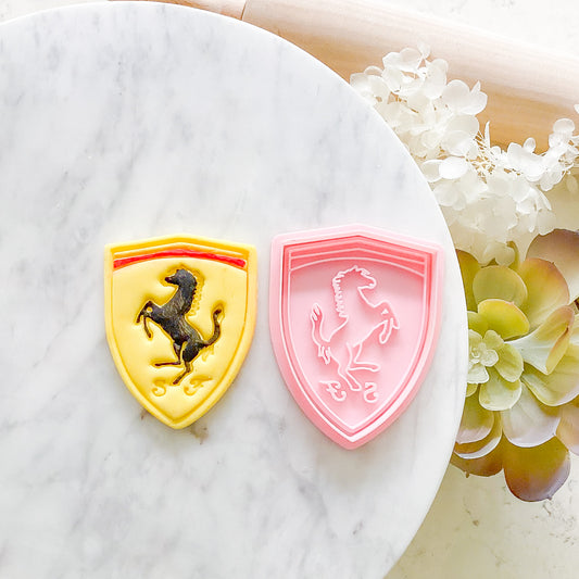 "Ferrari Logo" - Cookie Cutter & Stamp