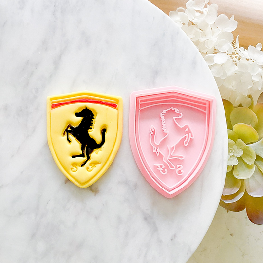 "Ferrari Logo" - Cookie Cutter & Stamp