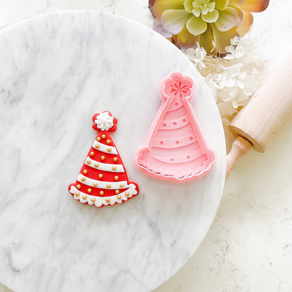 "Party Hat" - Cookie Cutter & Stamp