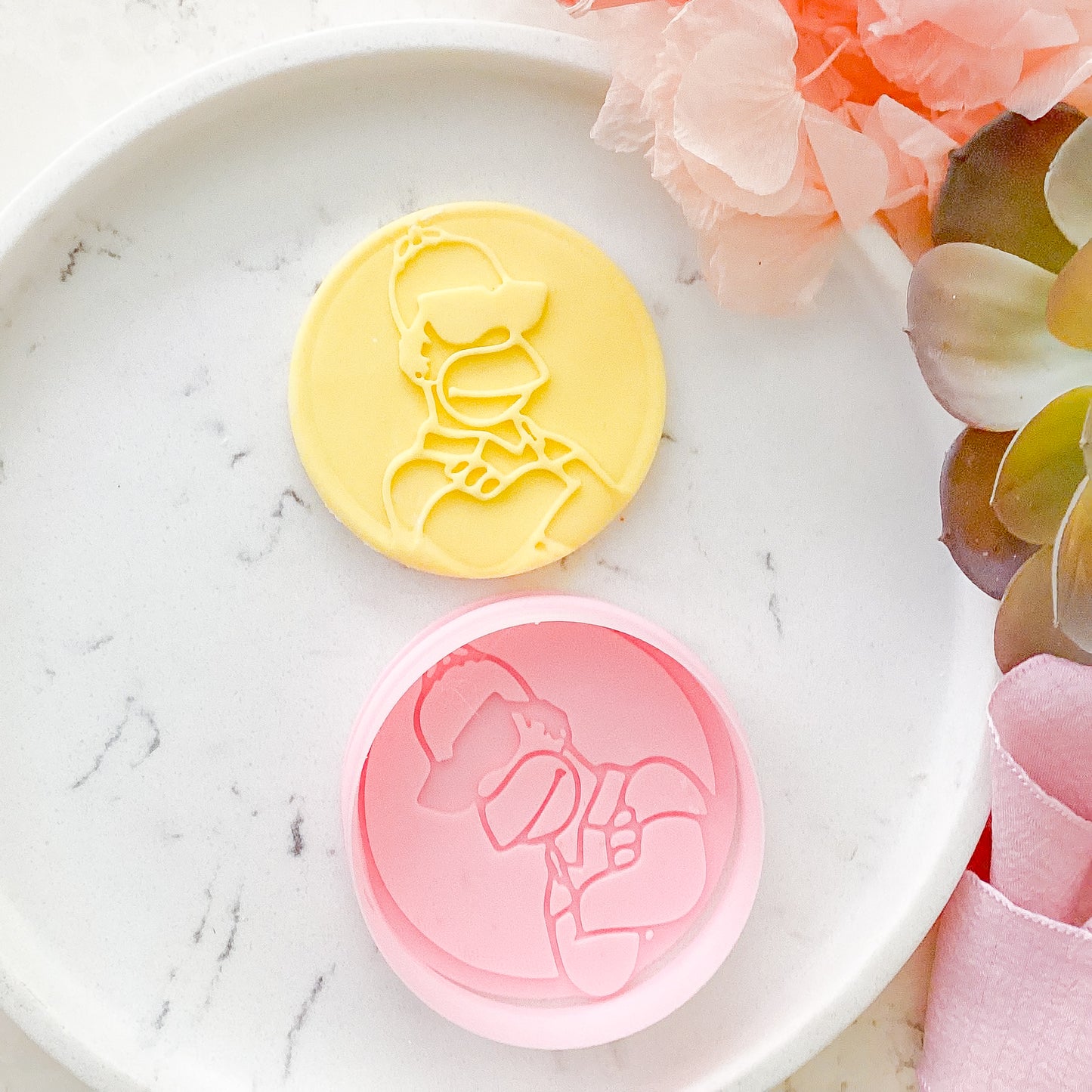 "Homer with Sunnies" Cookie Cutter and Stamp Set