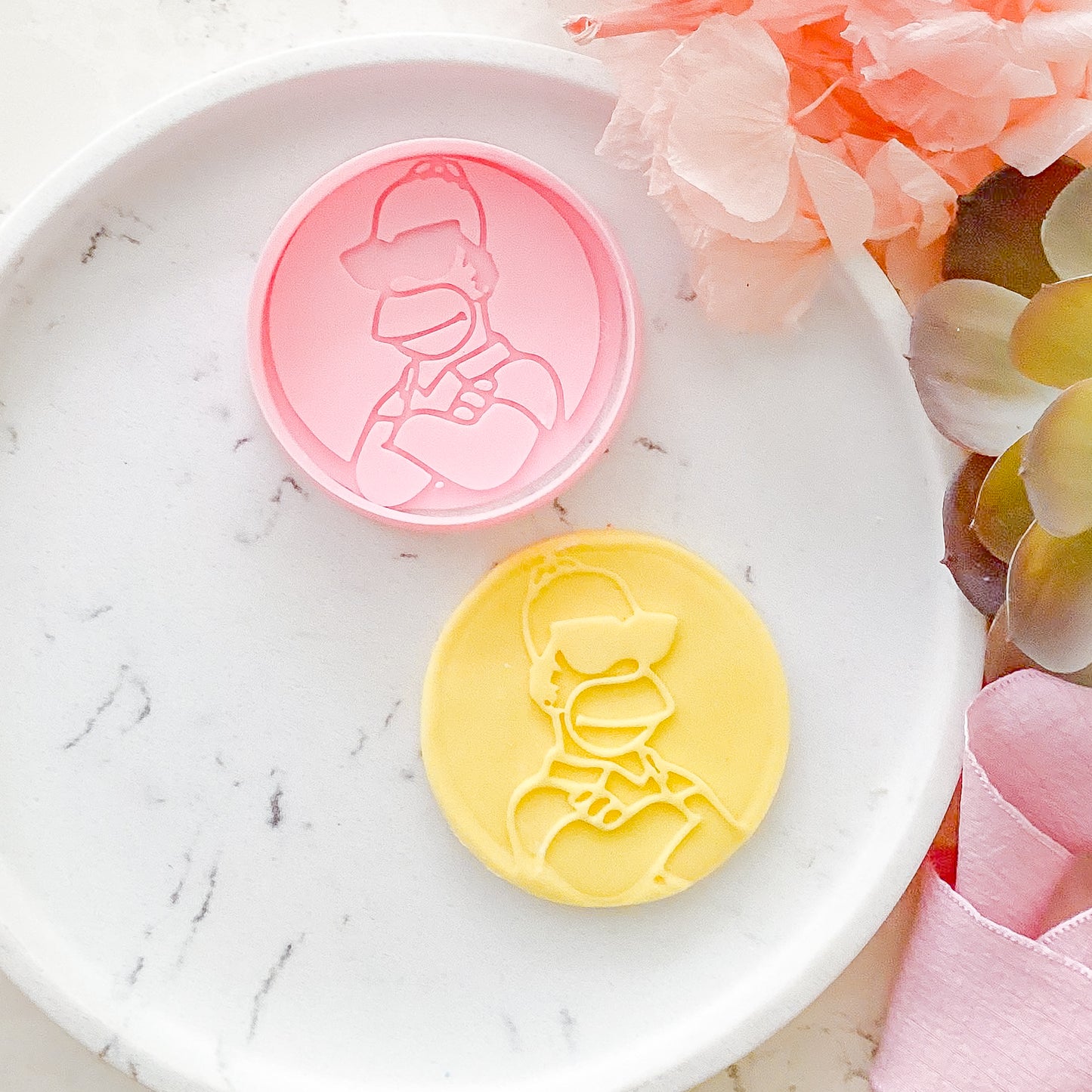 "Homer with Sunnies" Cookie Cutter and Stamp Set