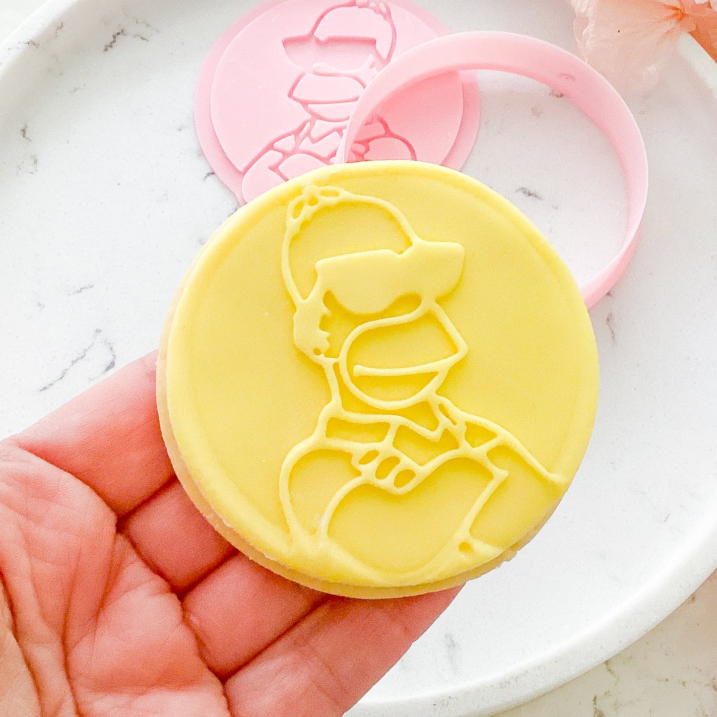 "Homer with Sunnies" Cookie Cutter and Stamp Set