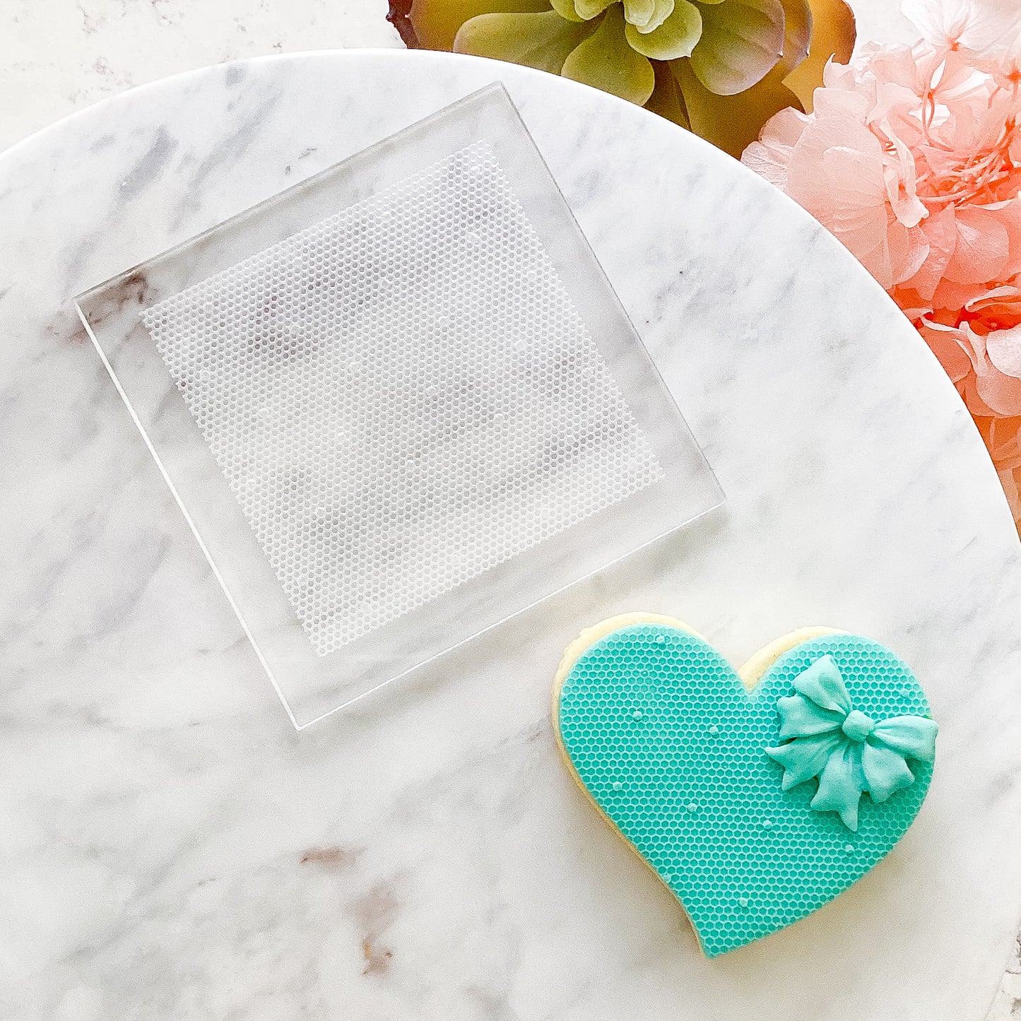 "Tulle" - Fondant Texture Plate