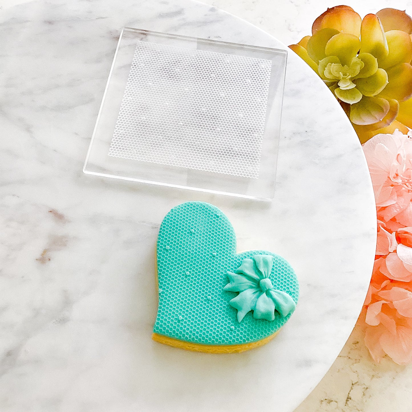 "Tulle" - Fondant Texture Plate