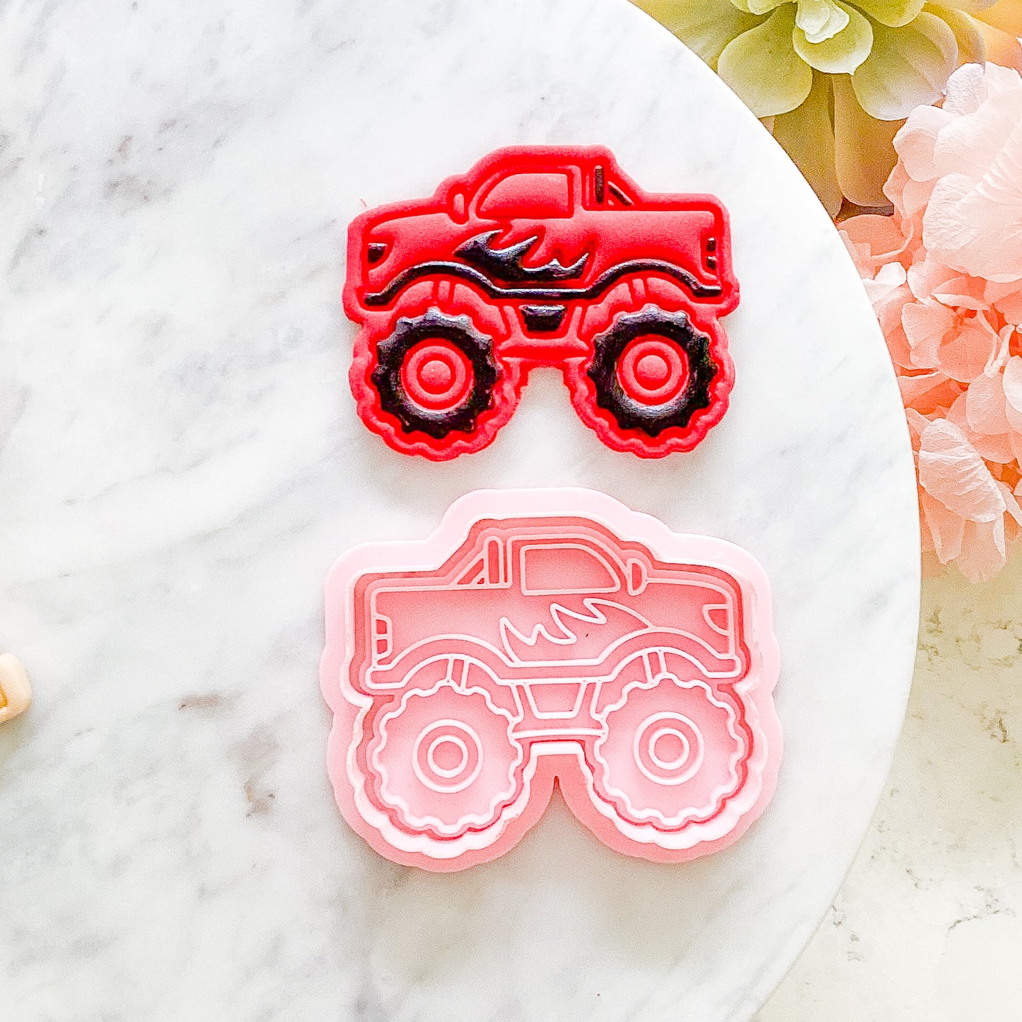 "Monster Truck" - Cookie Cutter & Stamp