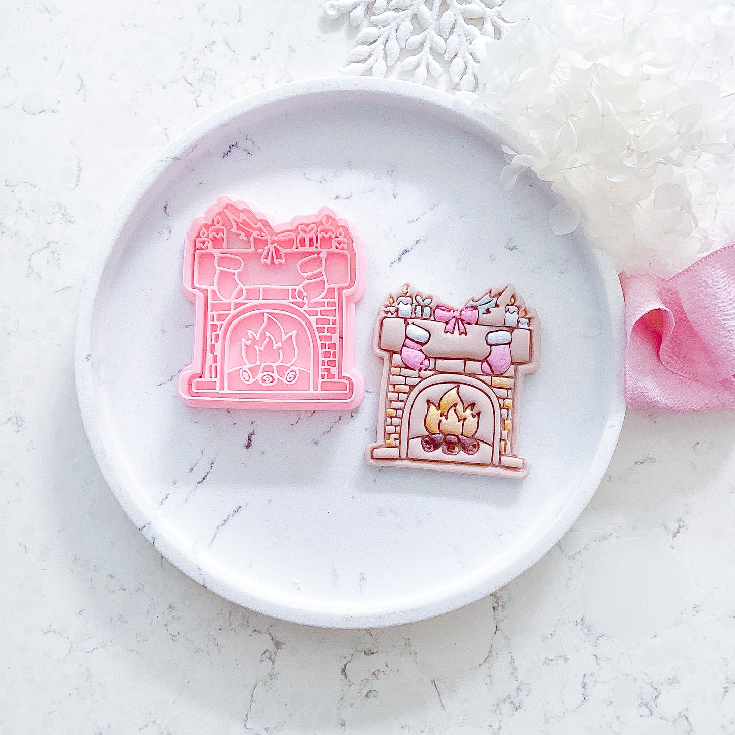 "Fireplace" Cookie Cutter & Stamp