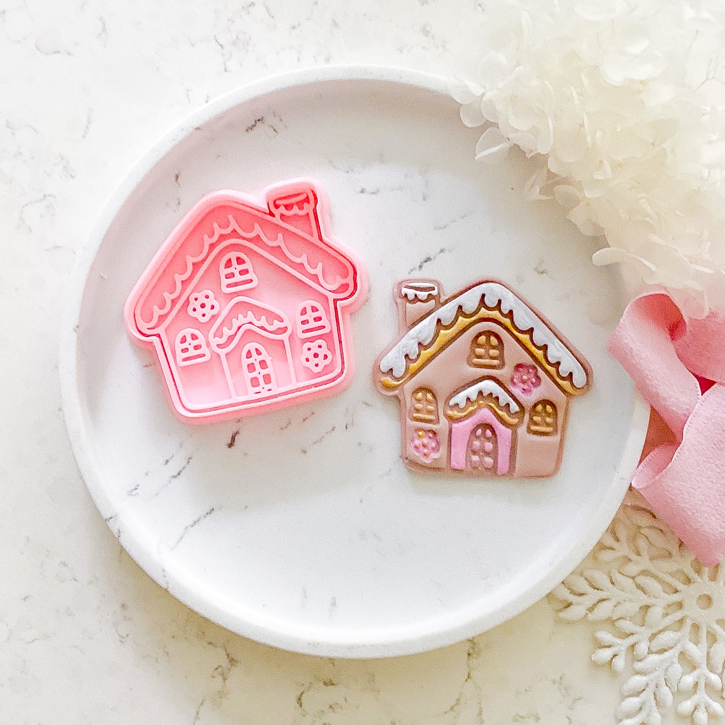 "Gingerbread House" Cookie Cutter & Stamp