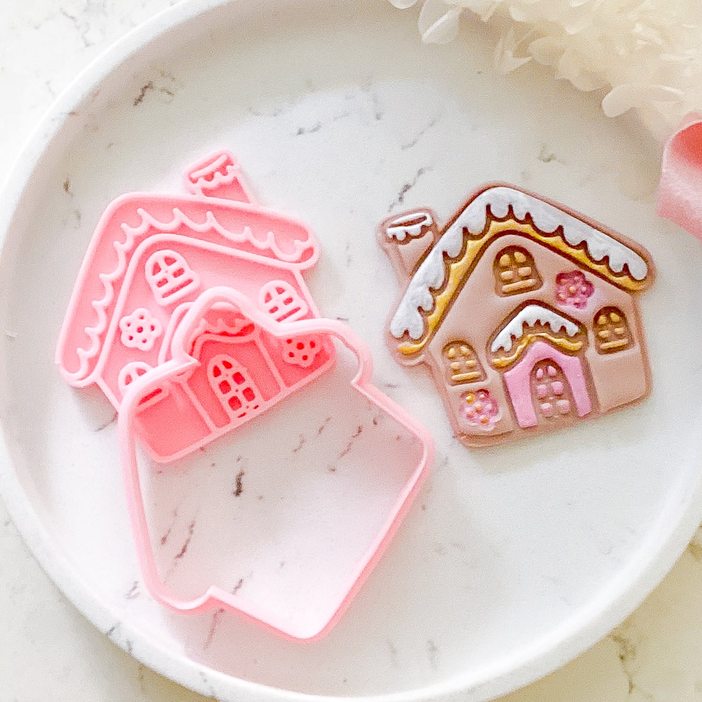 "Gingerbread House" Cookie Cutter & Stamp