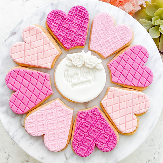 Flower #3 Cookie Platter (Choose Size)