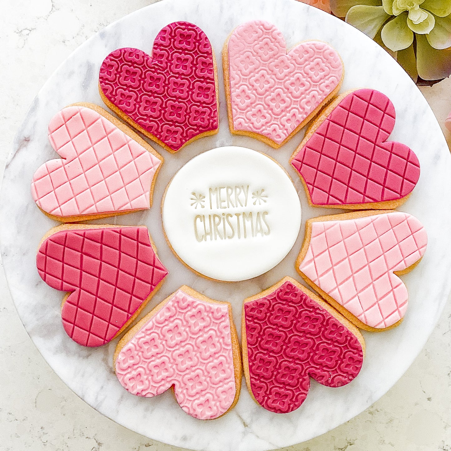 Flower #3 Cookie Platter (Choose Size)