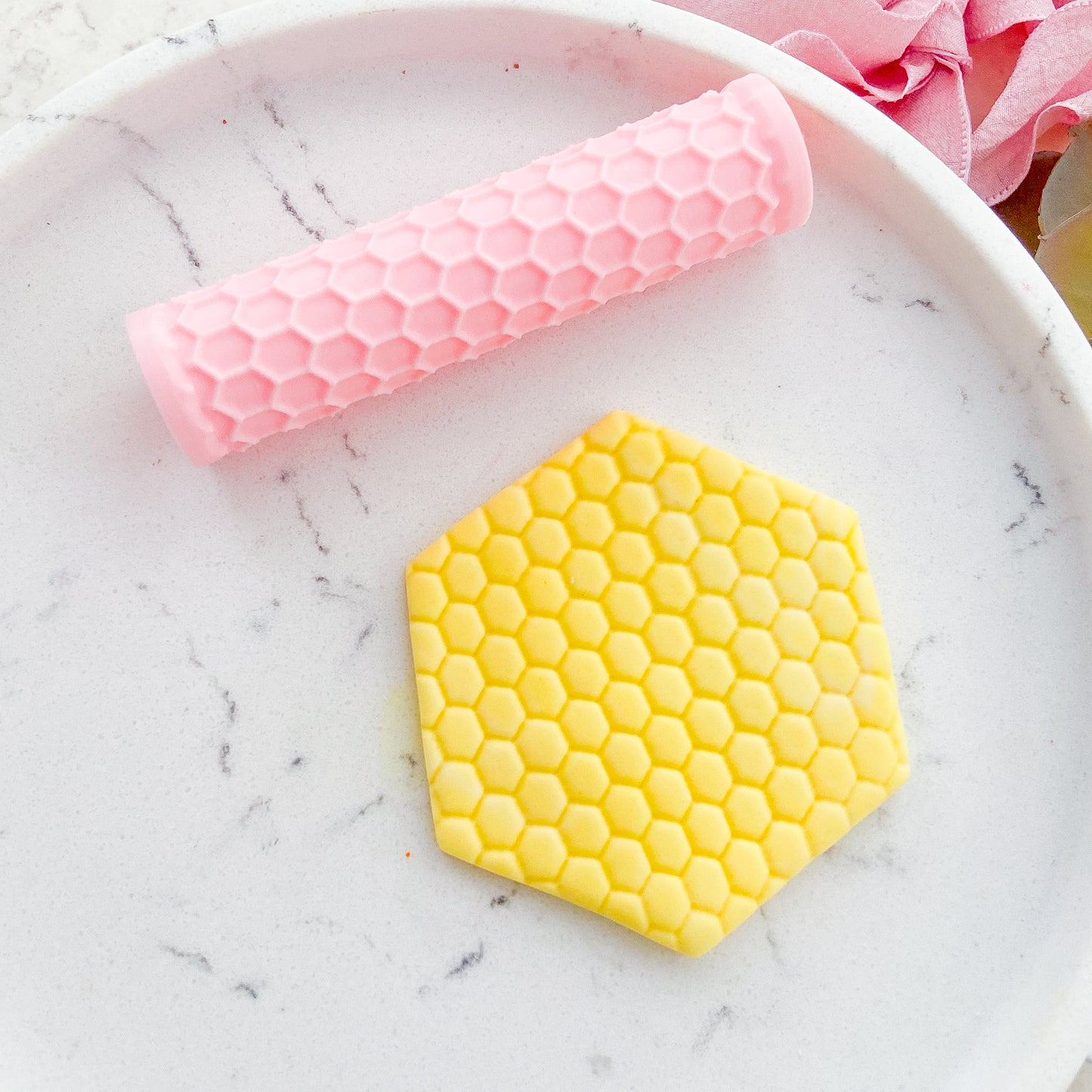 "Honeycomb" Fondant Texture Roller