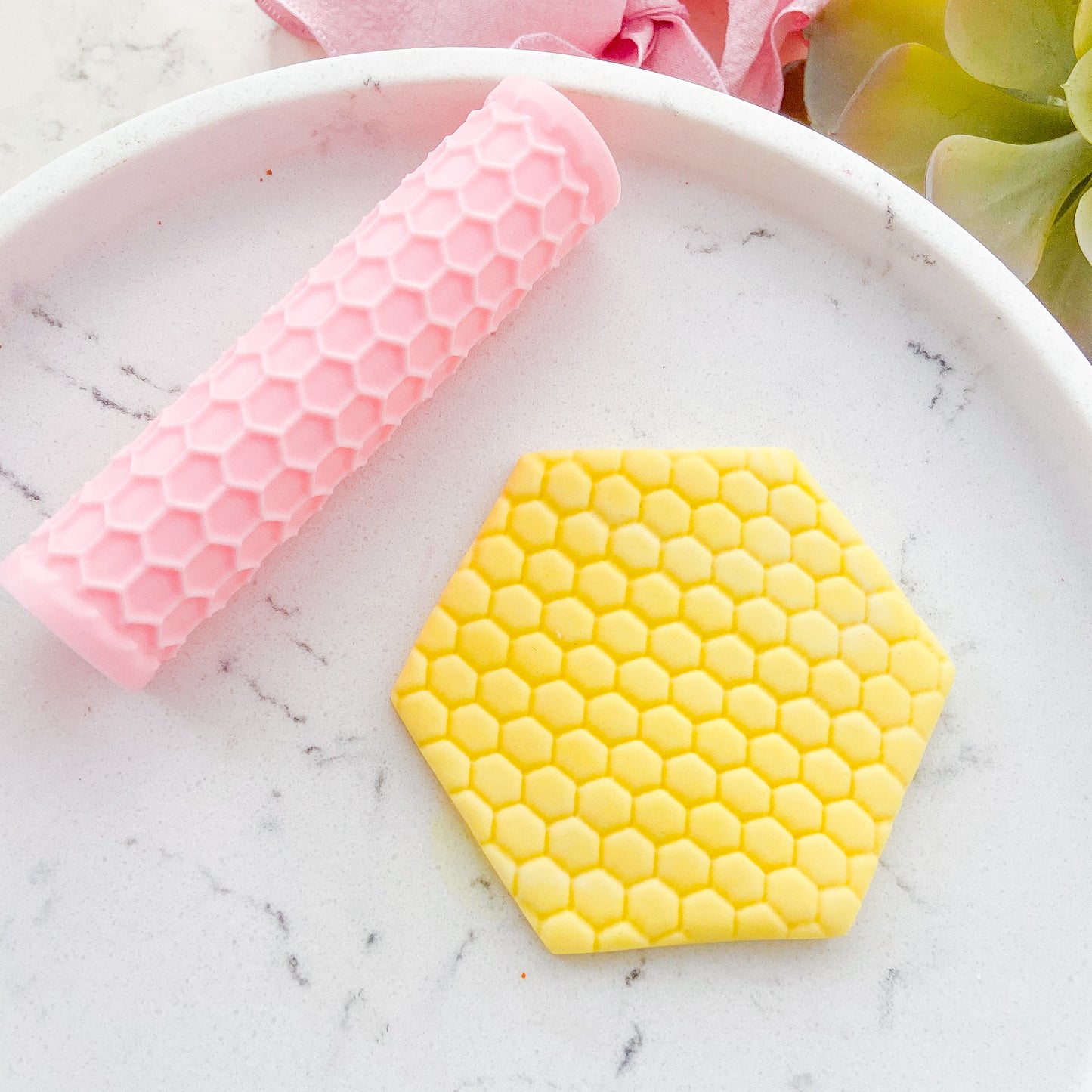 "Honeycomb" Fondant Texture Roller