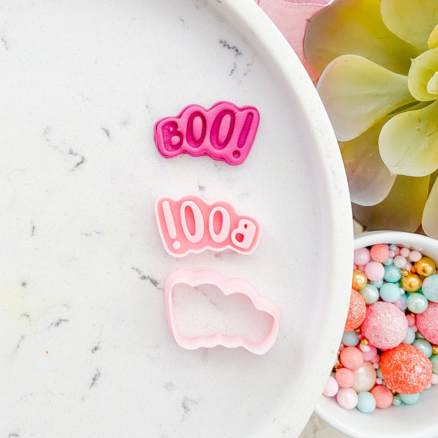 "Boo!" Fondant Minis