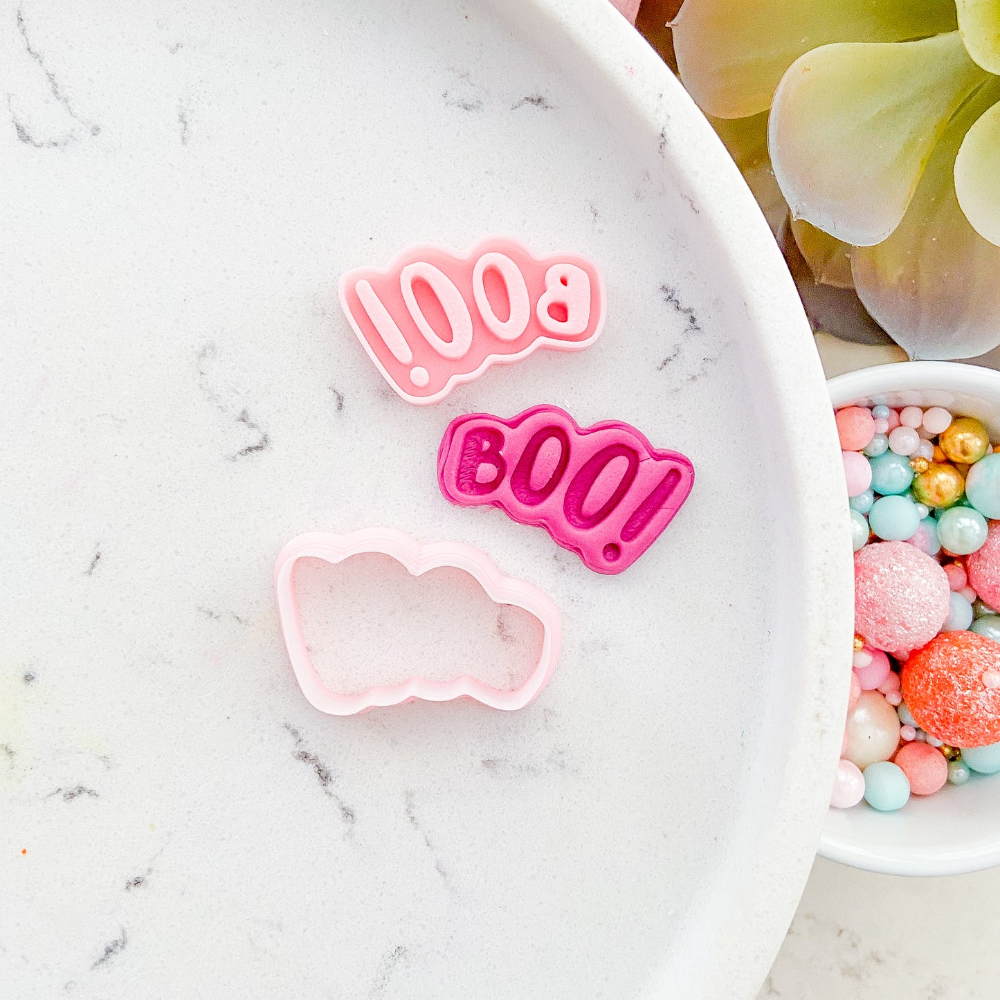"Boo!" Fondant Minis