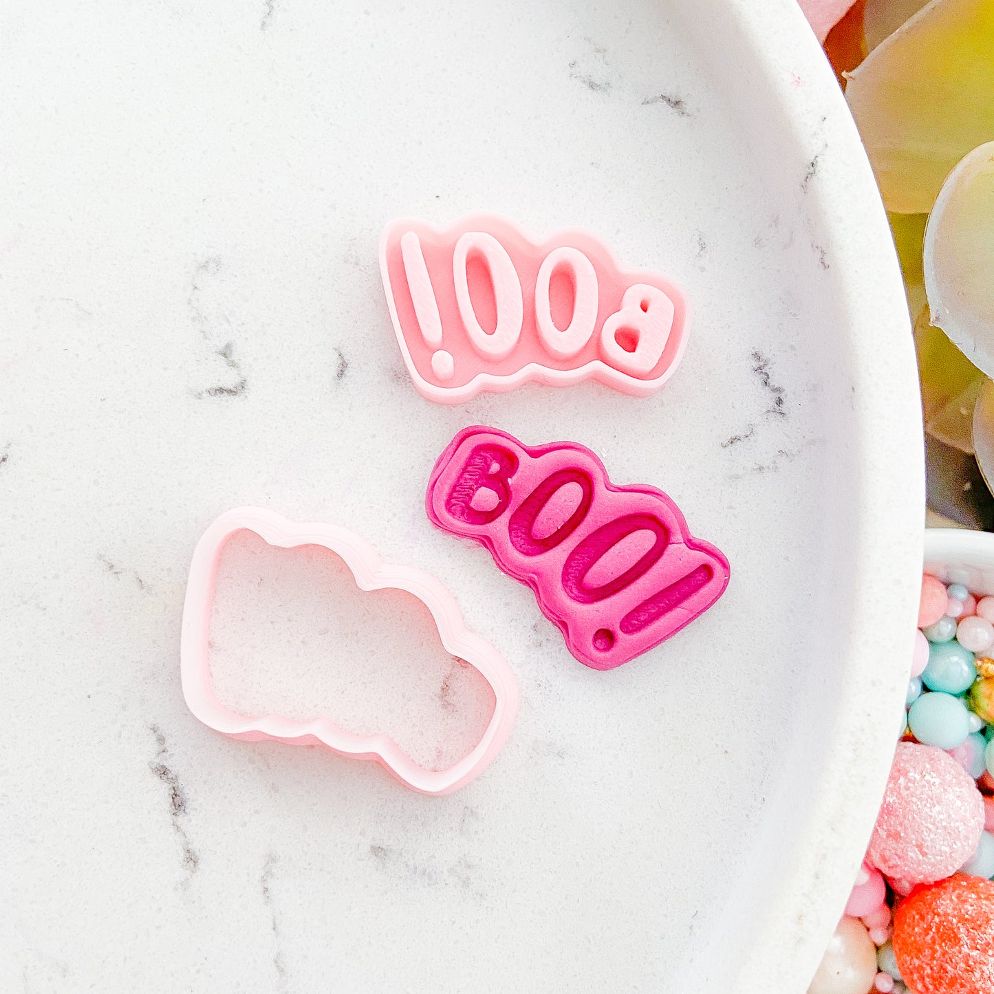 "Boo!" Fondant Minis