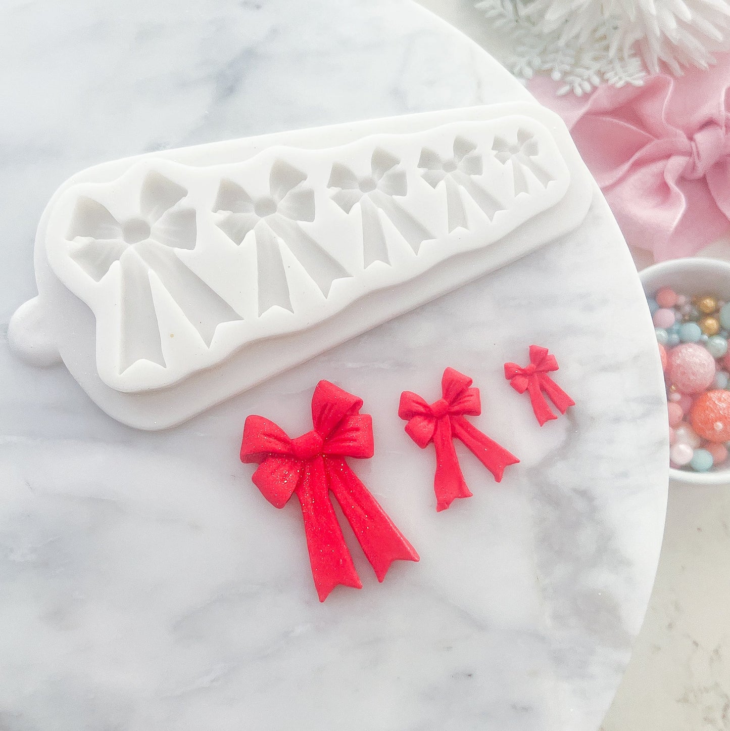 "Gift Bow" - Silicone Mould