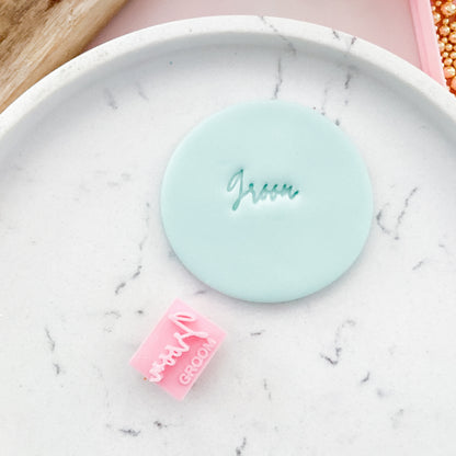 Groom - Occasion Stamp