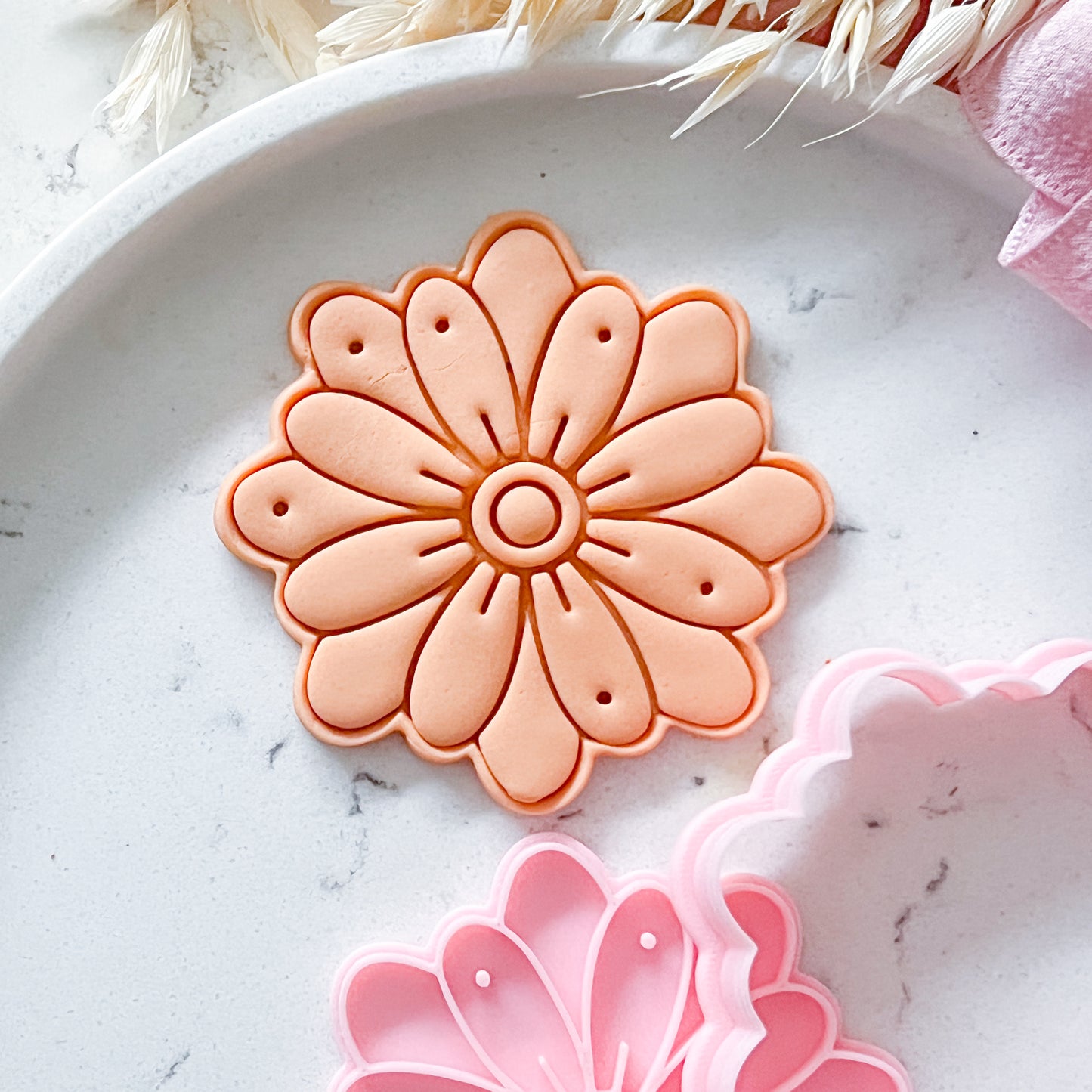 Flower #4 Cookie Cutter & Stamp