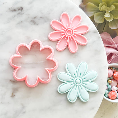 Flower #1 Cookie Cutter & Stamp