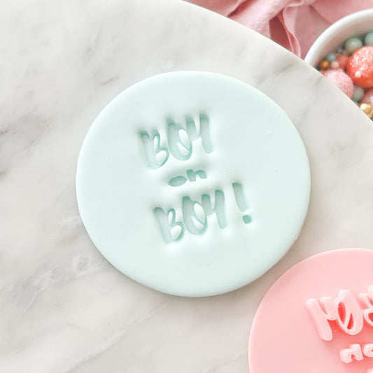 "Boy oh Boy!" - Stamp