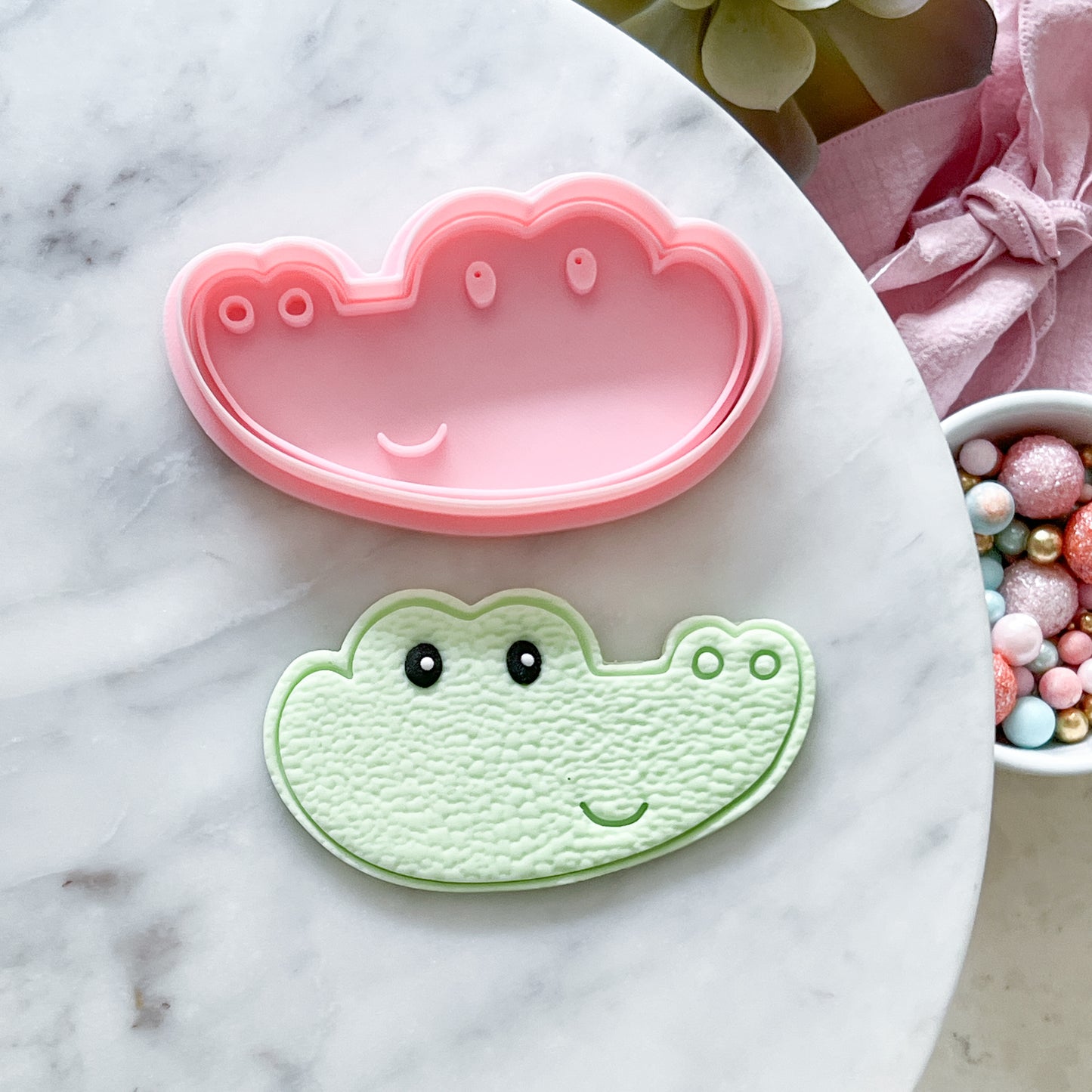 "Baby Croc" - Cookie Cutter & Stamp