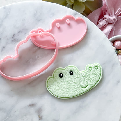 "Baby Croc" - Cookie Cutter & Stamp