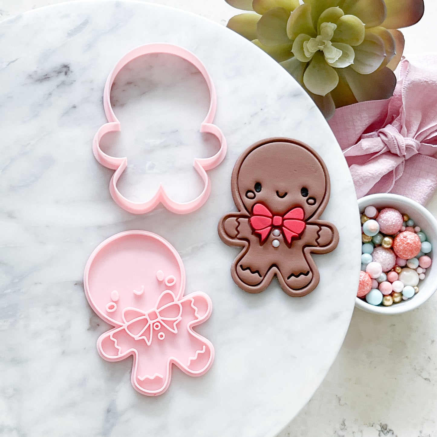 "Gingerbread" Cookie Cutter & Stamp