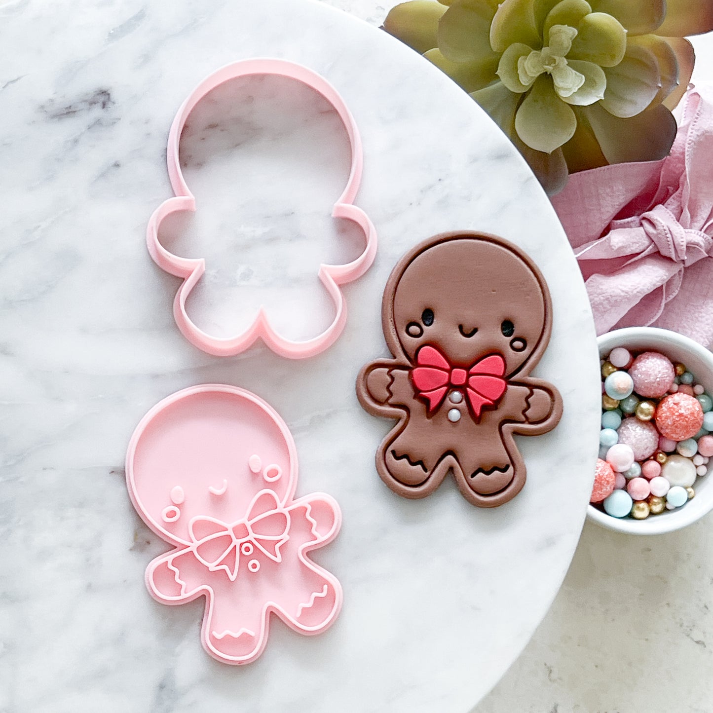 "Gingerbread" Cookie Cutter & Stamp