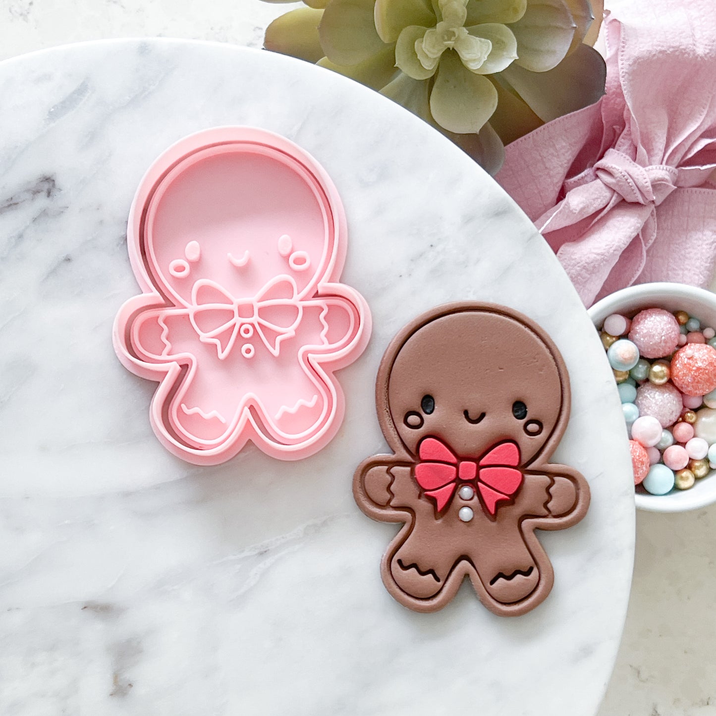 "Gingerbread" Cookie Cutter & Stamp