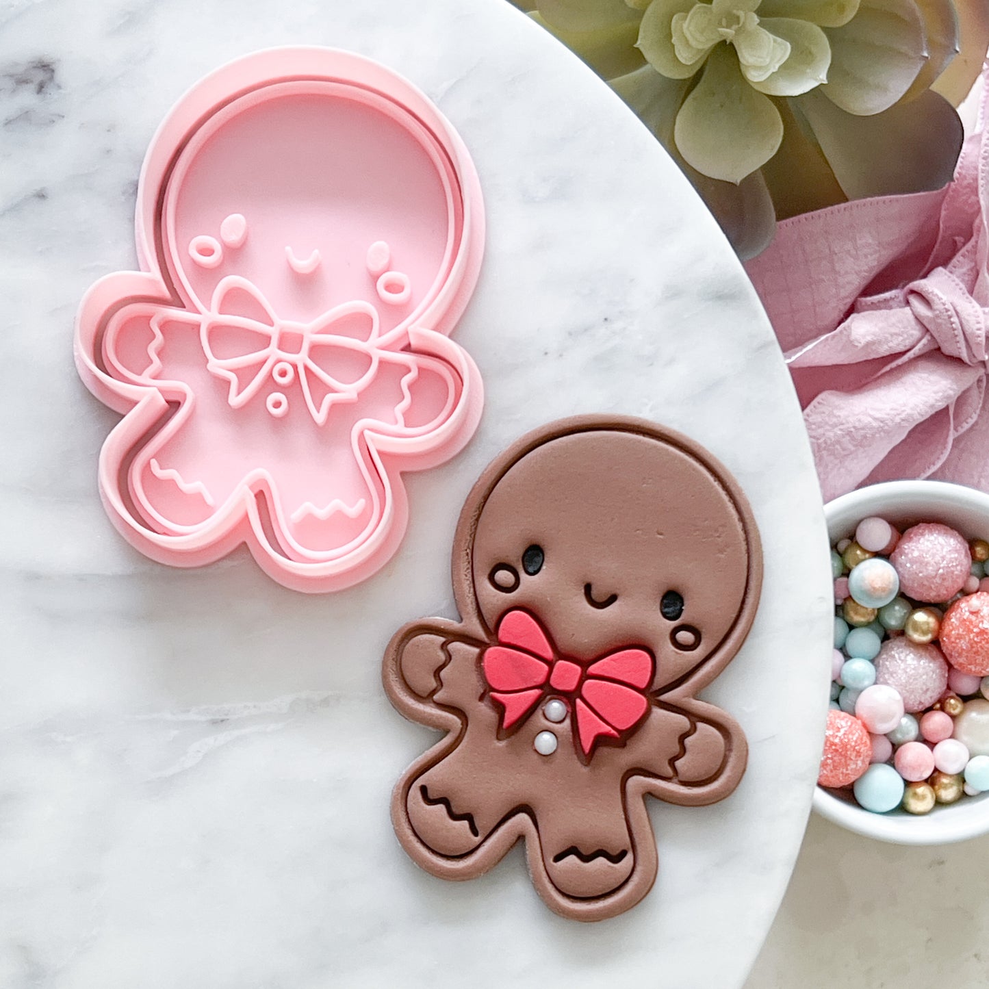 "Gingerbread" Cookie Cutter & Stamp