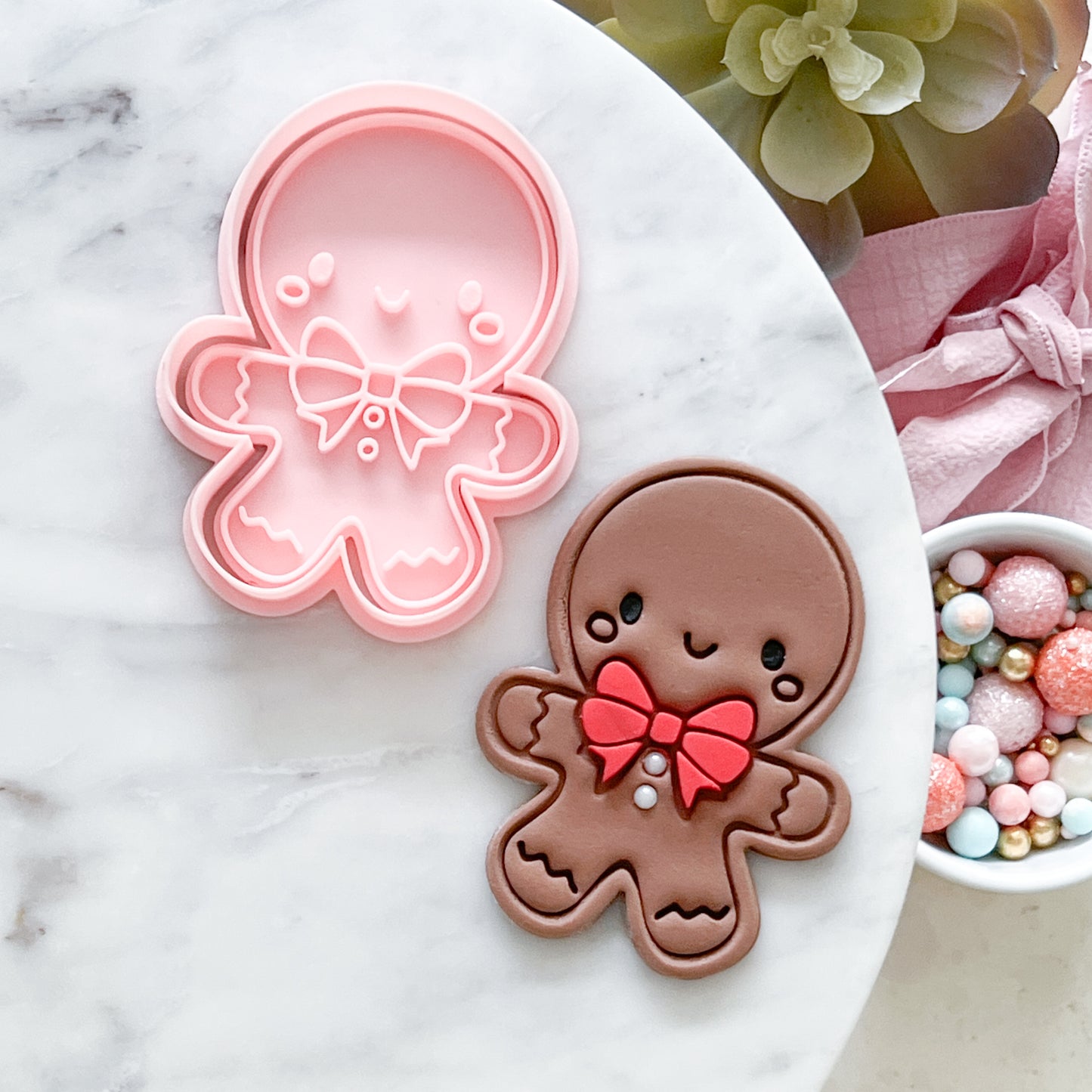 "Gingerbread" Cookie Cutter & Stamp