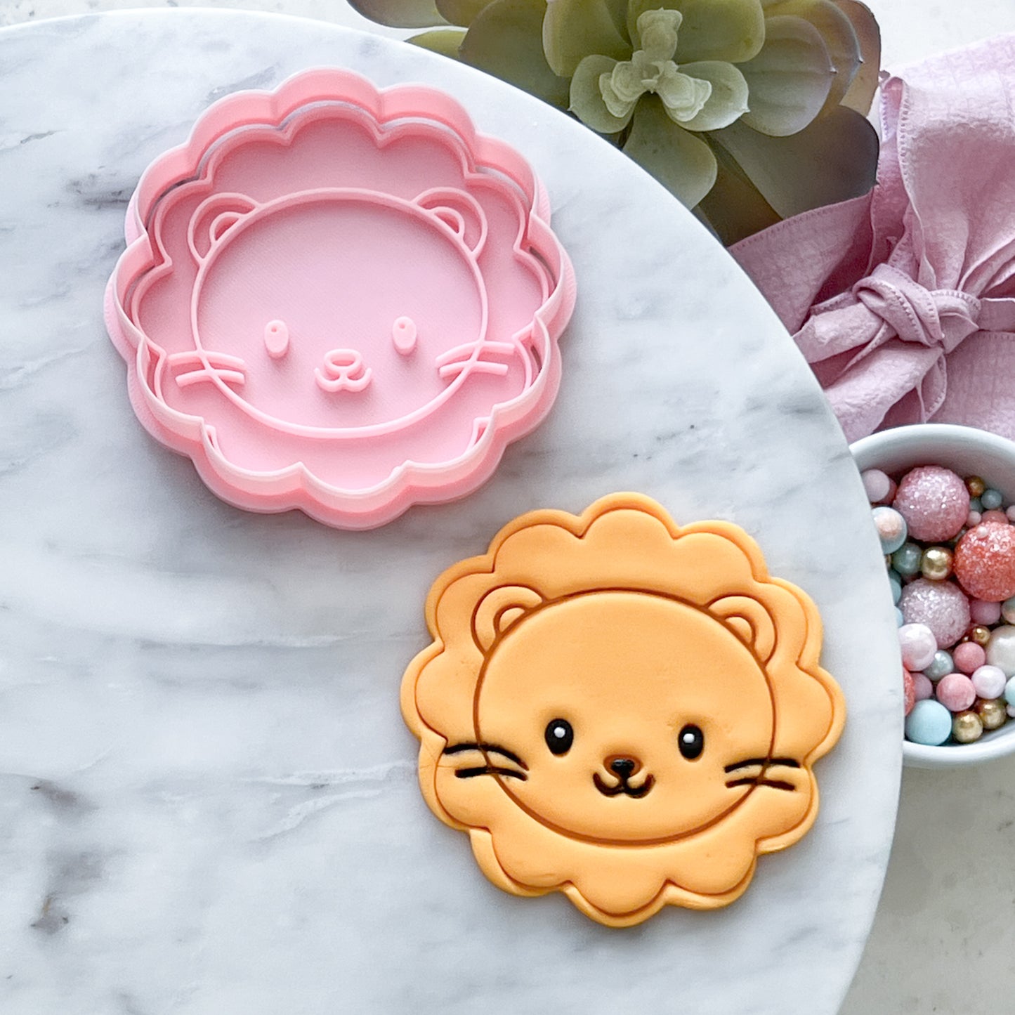 "Baby Lion" - Cookie Cutter & Stamp