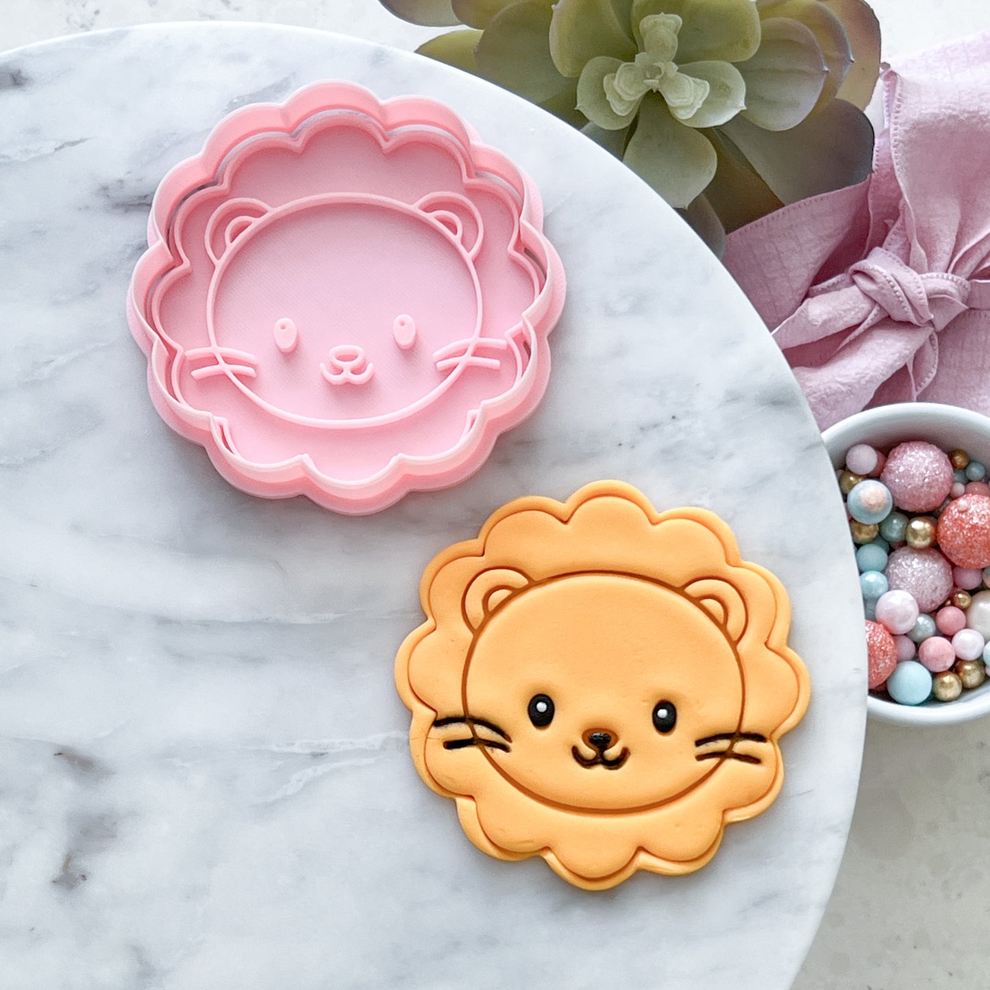 "Baby Lion" - Cookie Cutter & Stamp