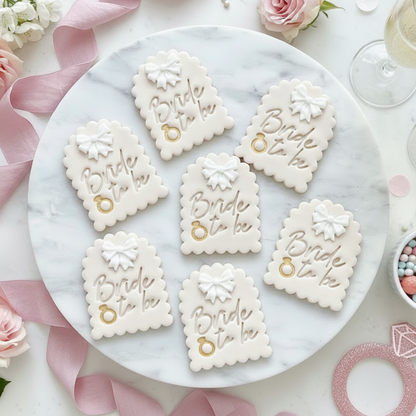 "Bride to Be" - Fondant Stamp