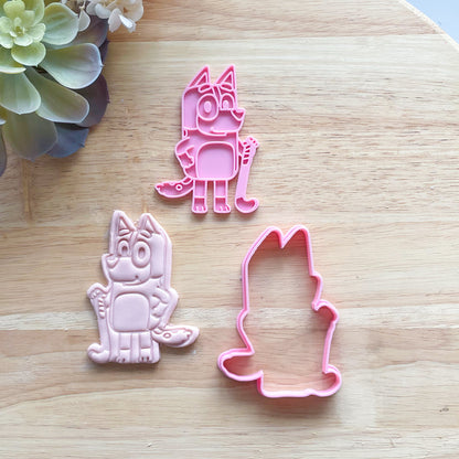 "Chilli Bluey's Mum" - Cookie Cutter & Stamp
