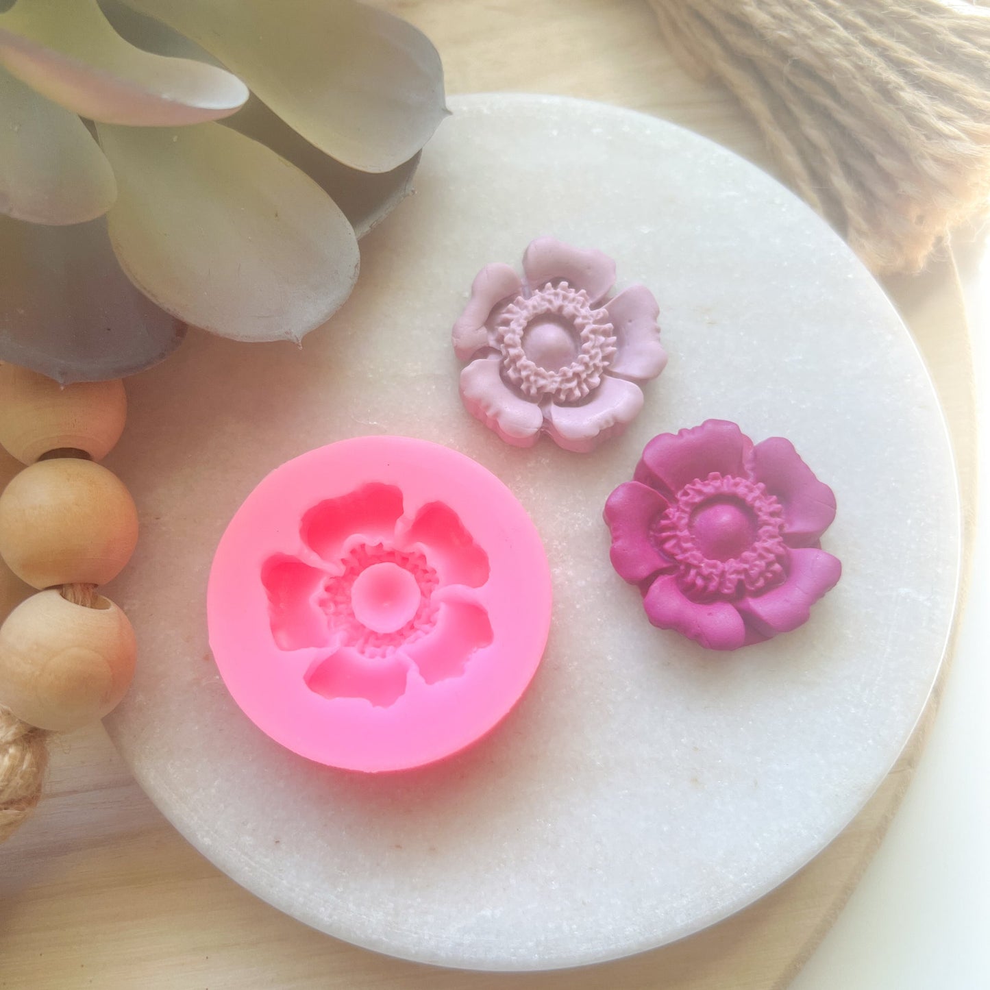 “Single Poppy" - Silicone Mould