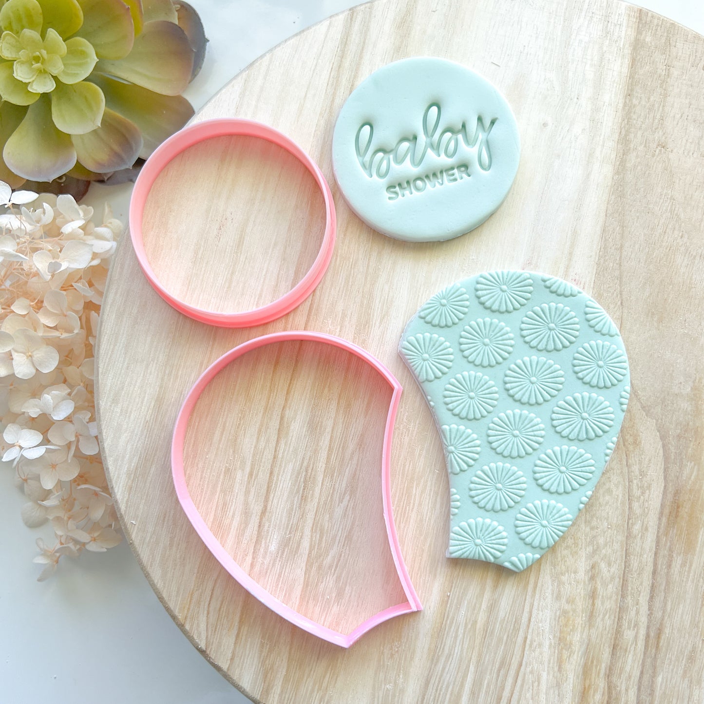 Flower #2 Cookie Platter (Choose Size)