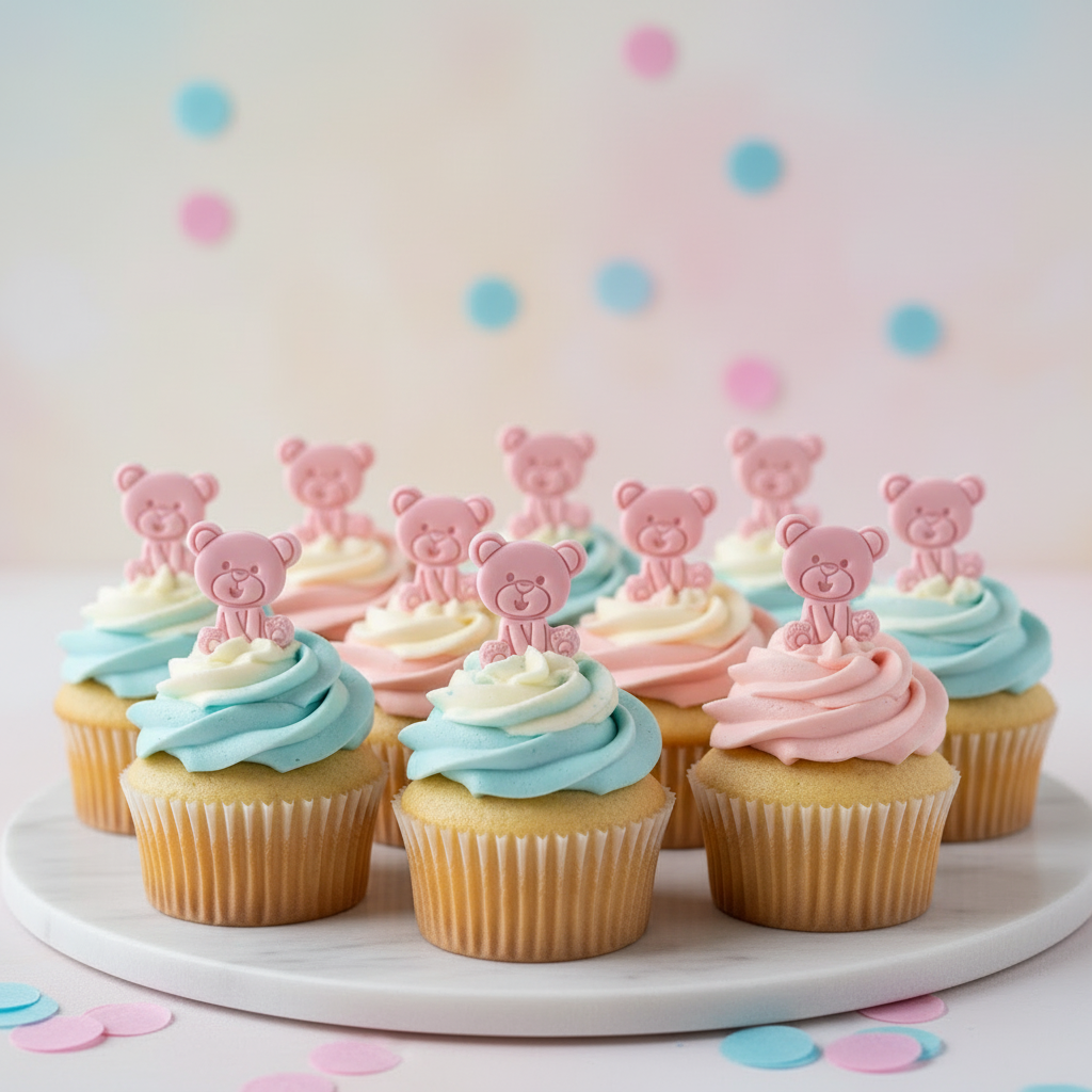"Adorable Bear" Fondant Minis
