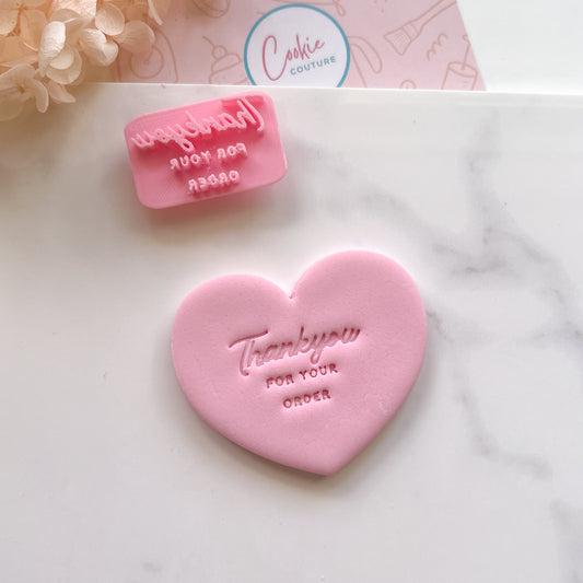 Thankyou for your order - PLA Stamp