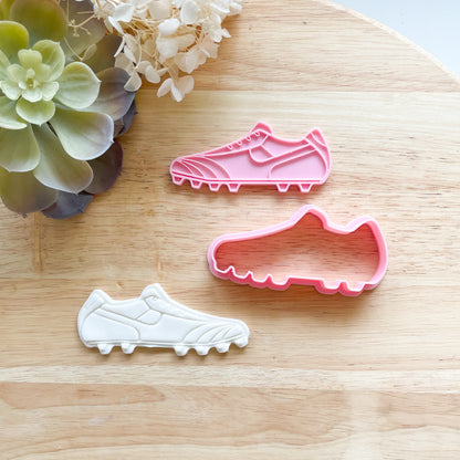 "Footy Boots" - Cookie Cutter & Stamp