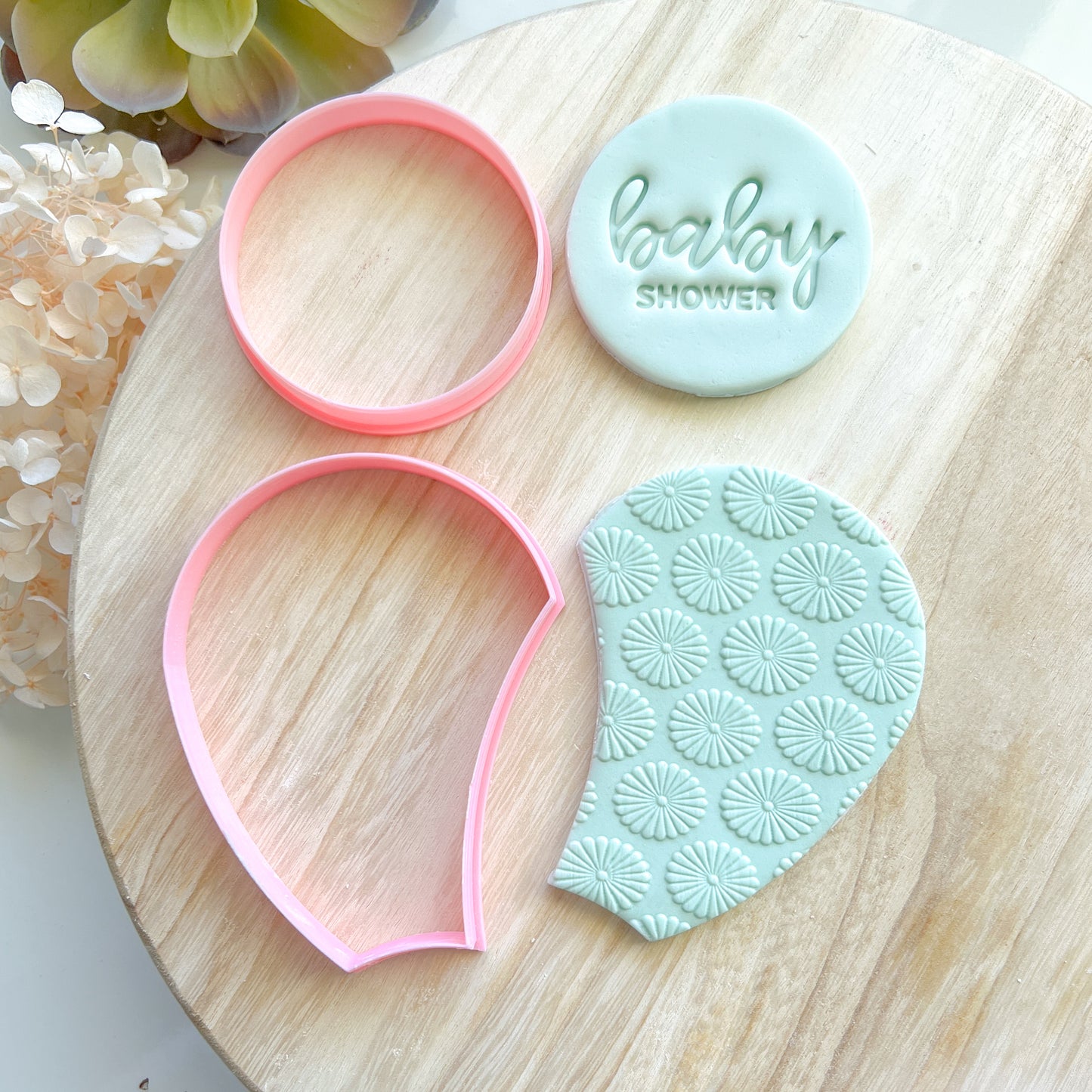 Flower #2 Cookie Platter (Choose Size)