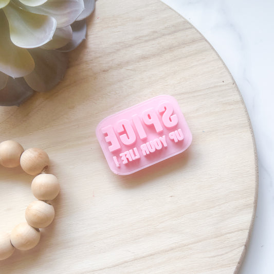 Spice Up Your Life! - Fondant Stamp