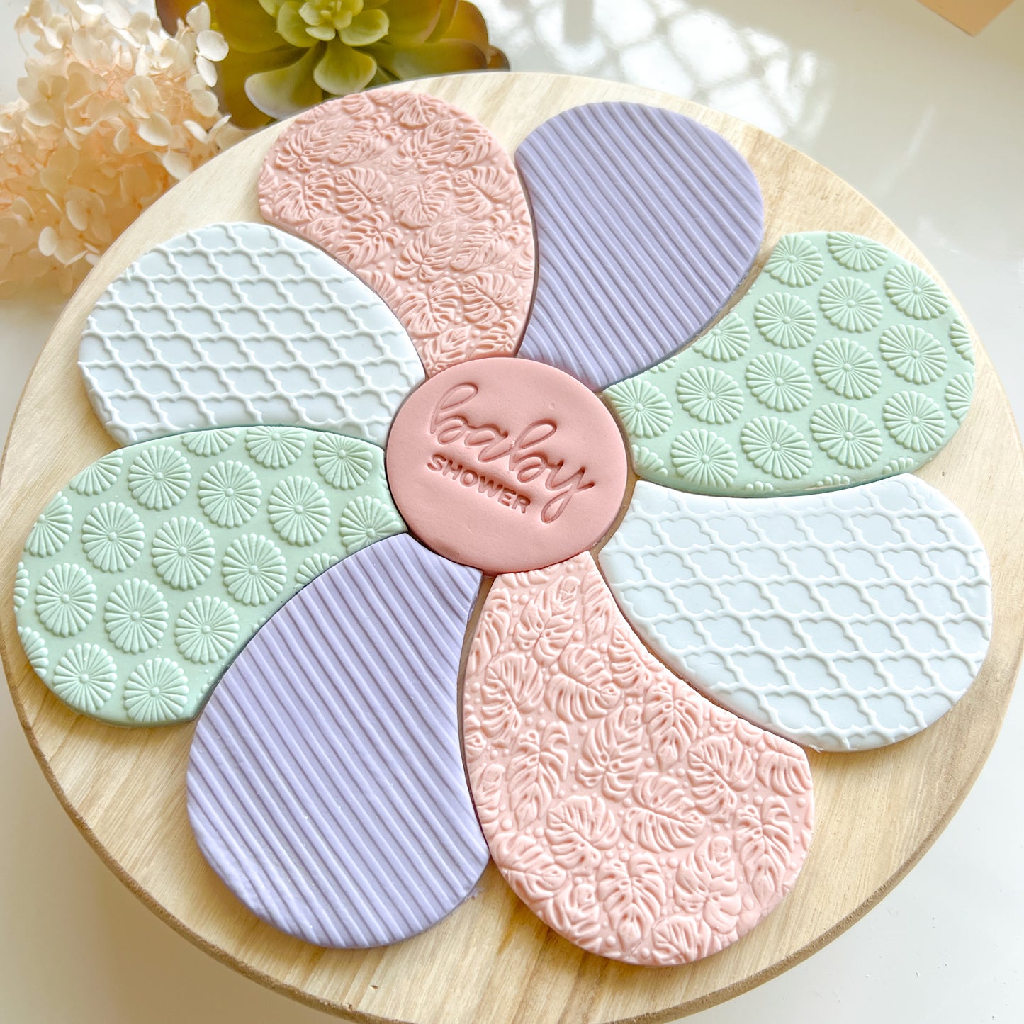 Flower #2 Cookie Platter (Choose Size)