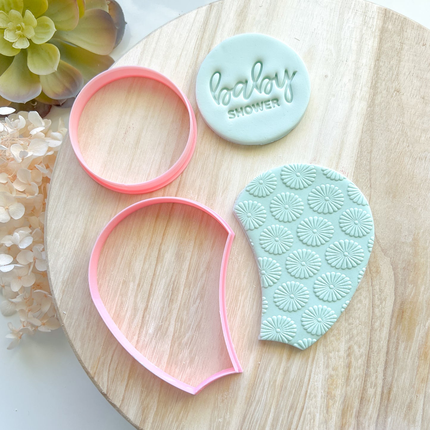 Flower #2 Cookie Platter (Choose Size)