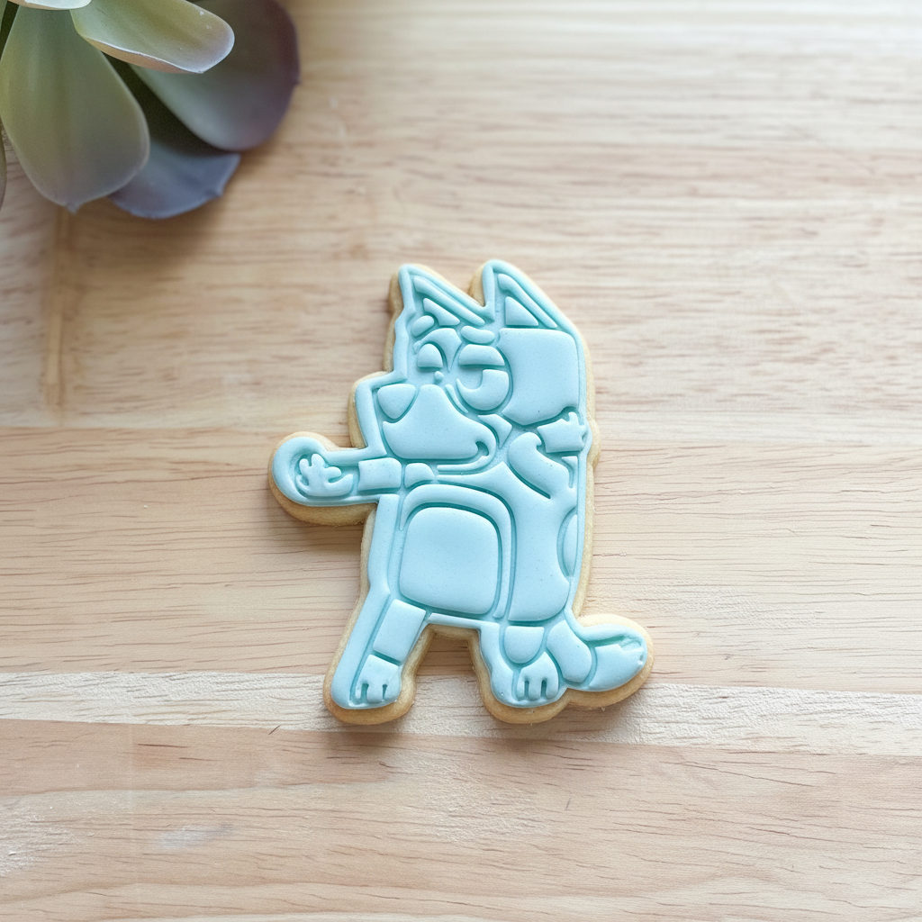 "Bluey Dad" - Cookie Cutter & Stamp
