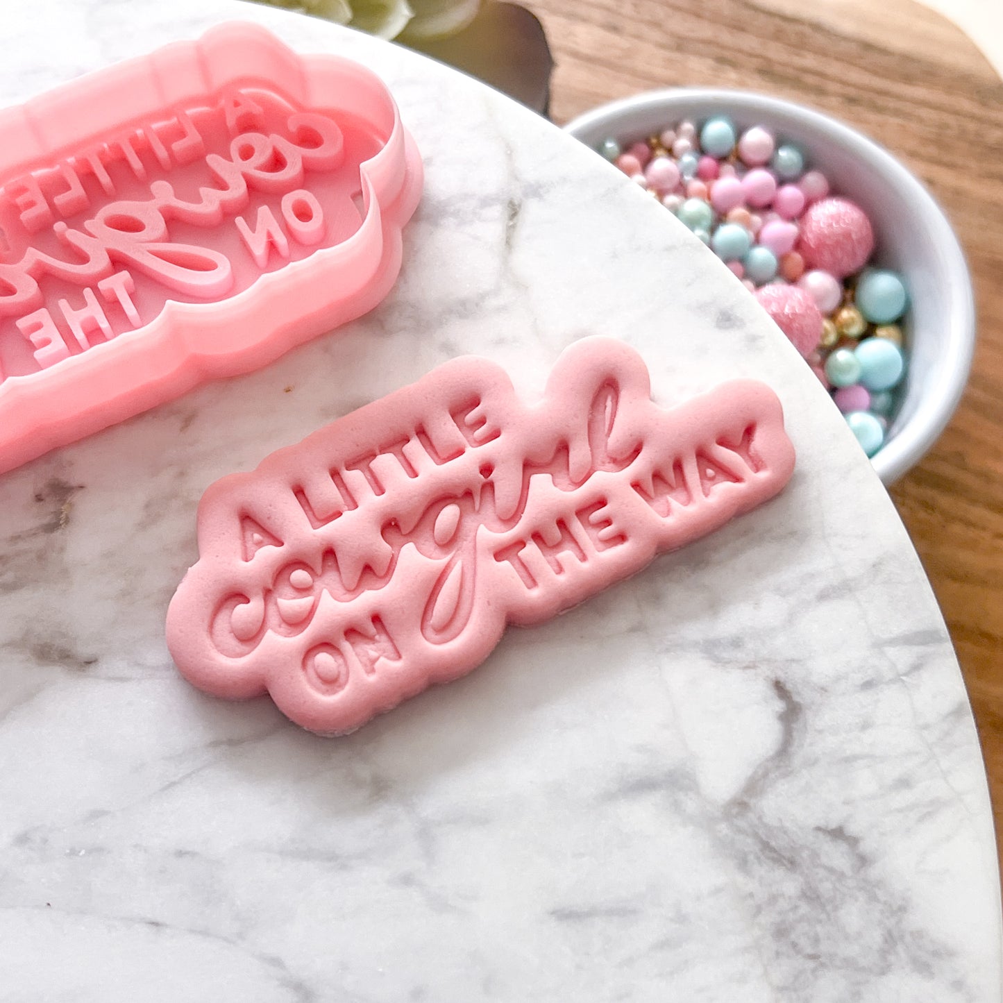 "Little Cowgirl" - Cookie Cutter & Stamp Set